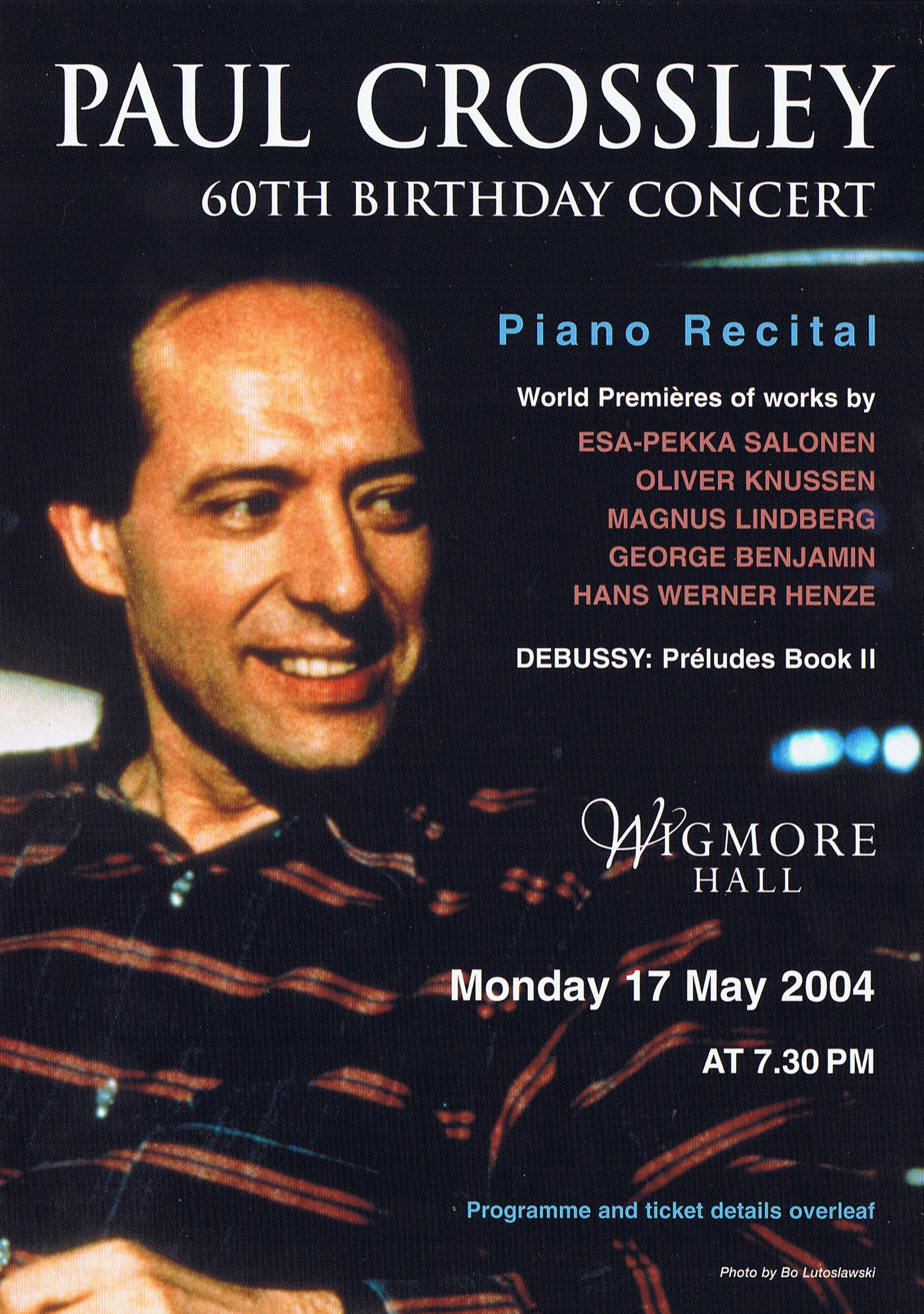 60th Birthday Recital